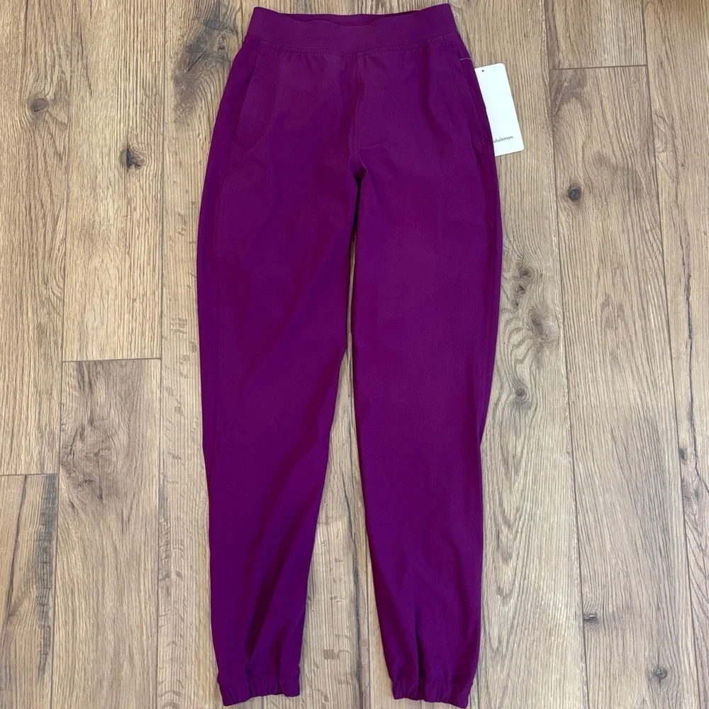 NWT Lululemon Adapted State High Rise Joggers In Chilled Grape Size 2